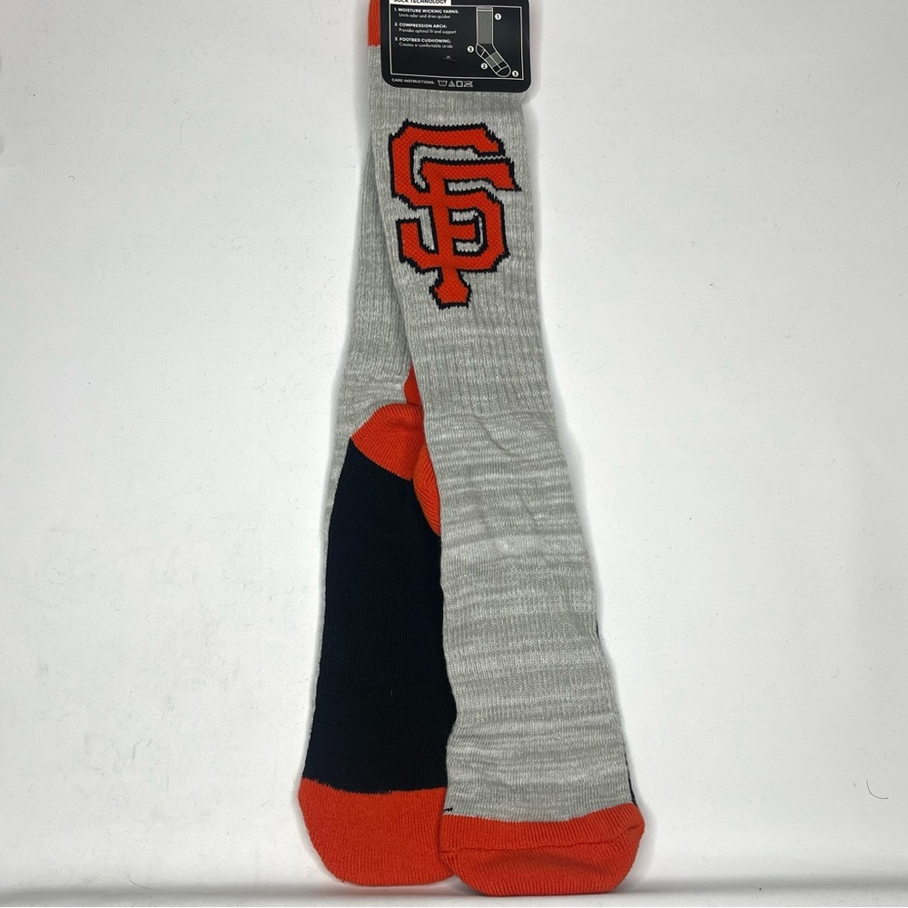 MLB San Francisco Giants big logo socks
